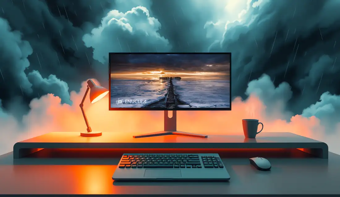 Calm, organized IT workspace for Stafford small businesses