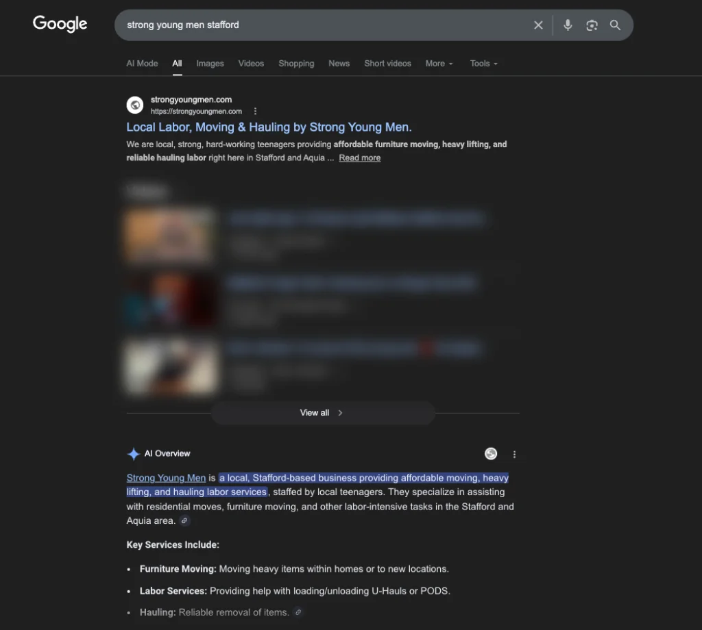 Google Search Result for Strong Young Men Stafford